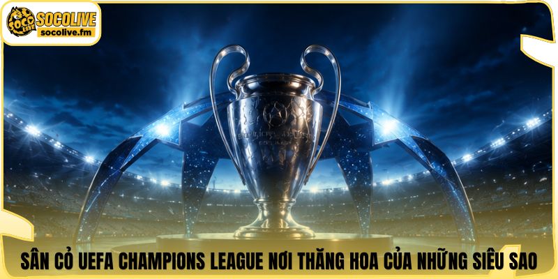 Sân cỏ UEFA Champions League nơi thăng hoa của những siêu sao
